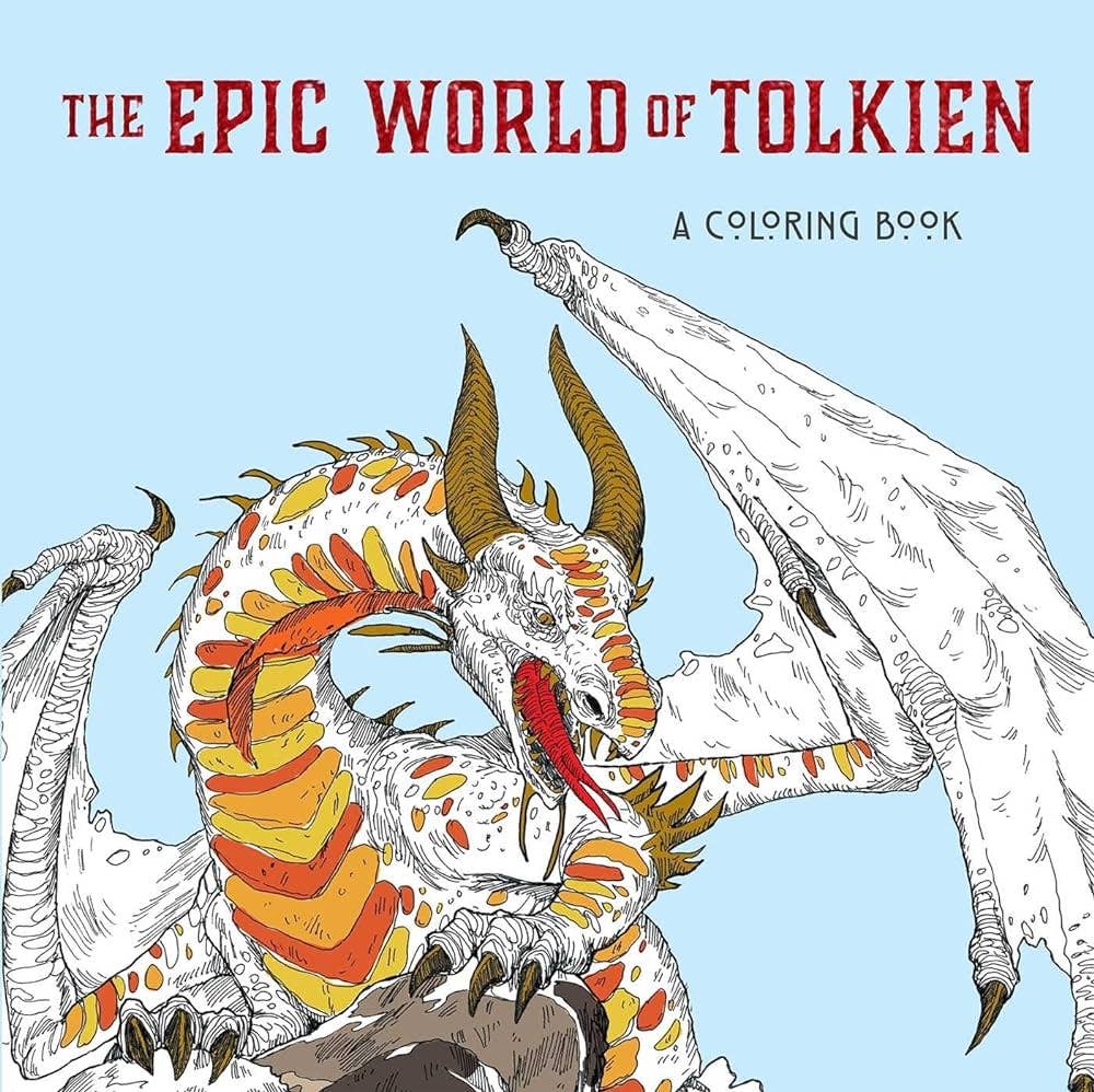 Coloring Book - The Epic World Of Tolkien: A Coloring Book