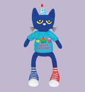 Pete The Cat Birthday Party Plush