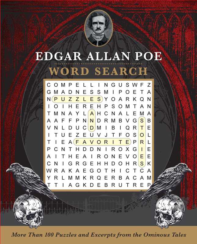 Word Search - Edgar Allan Poe