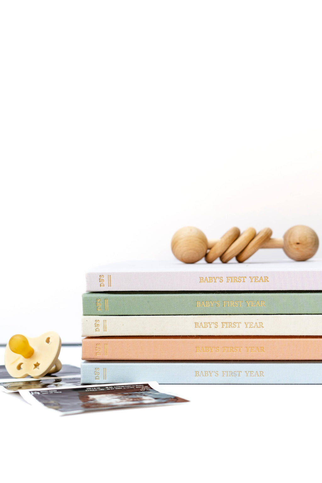 Baby's First Year Memory Book & Photo Album | Mother's Day: Dusty Rose