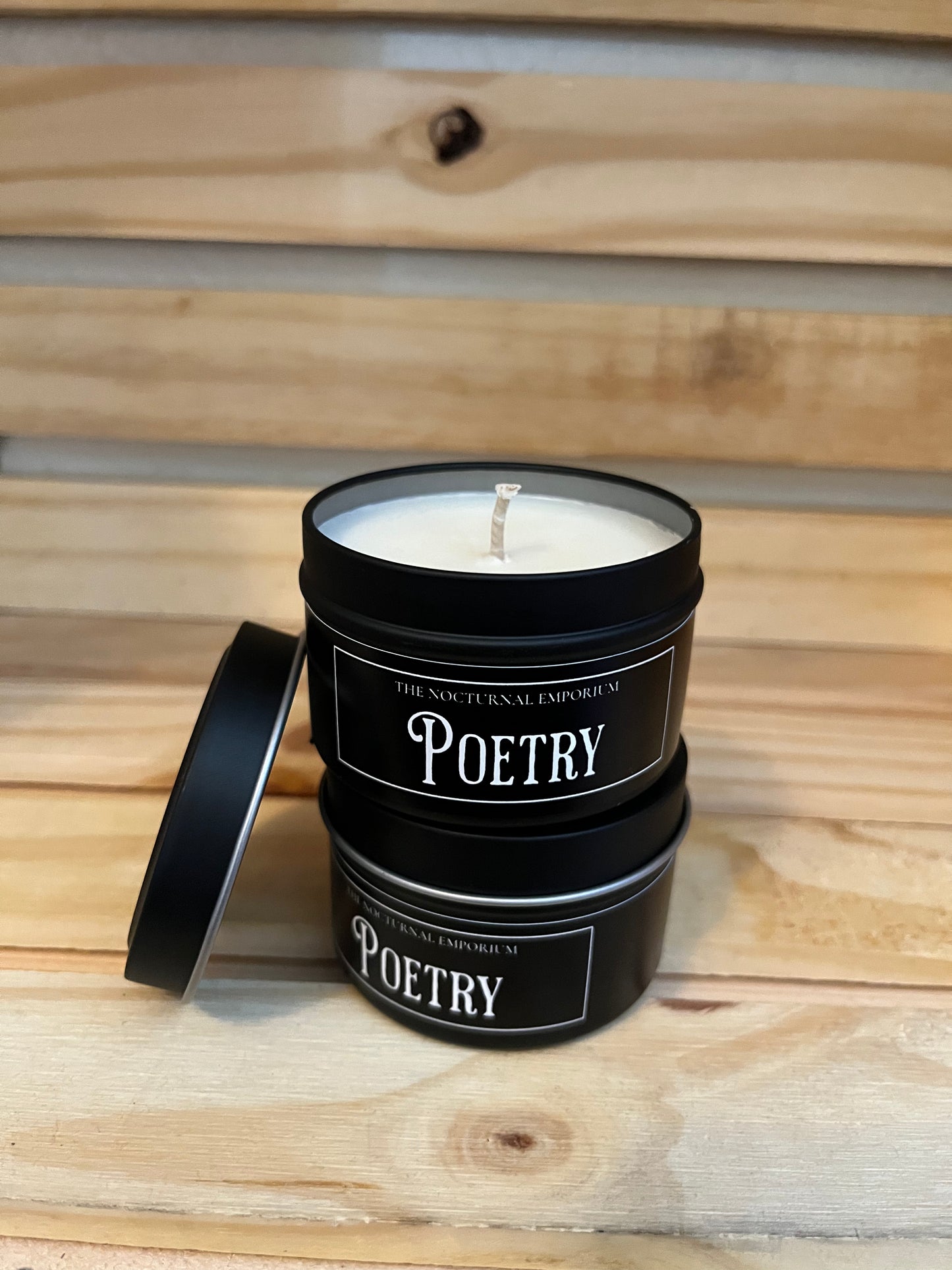 Tin Candle  - The Nocturnal Emporium - Poetry