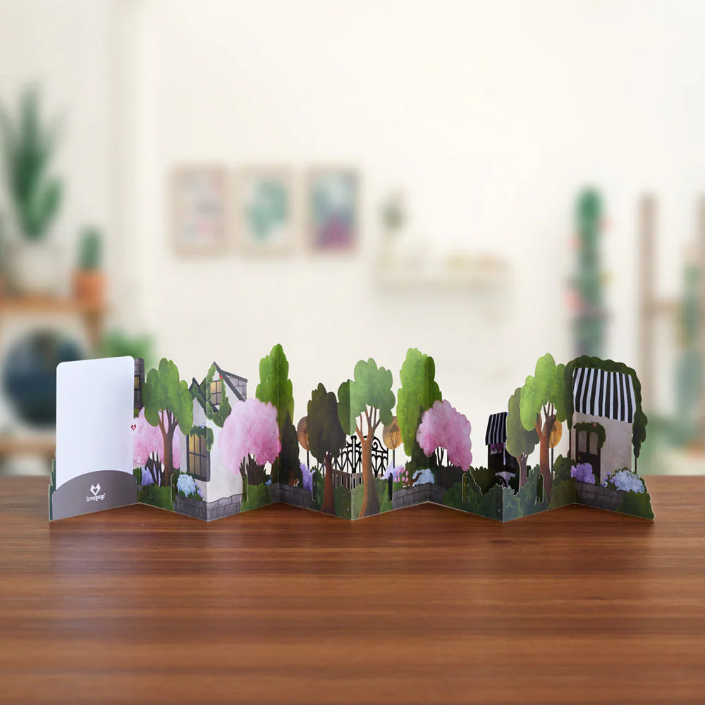 Loving You is a walk in the Park PopUp Card