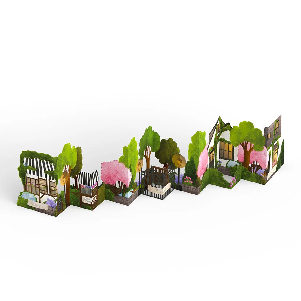 Loving You is a walk in the Park PopUp Card
