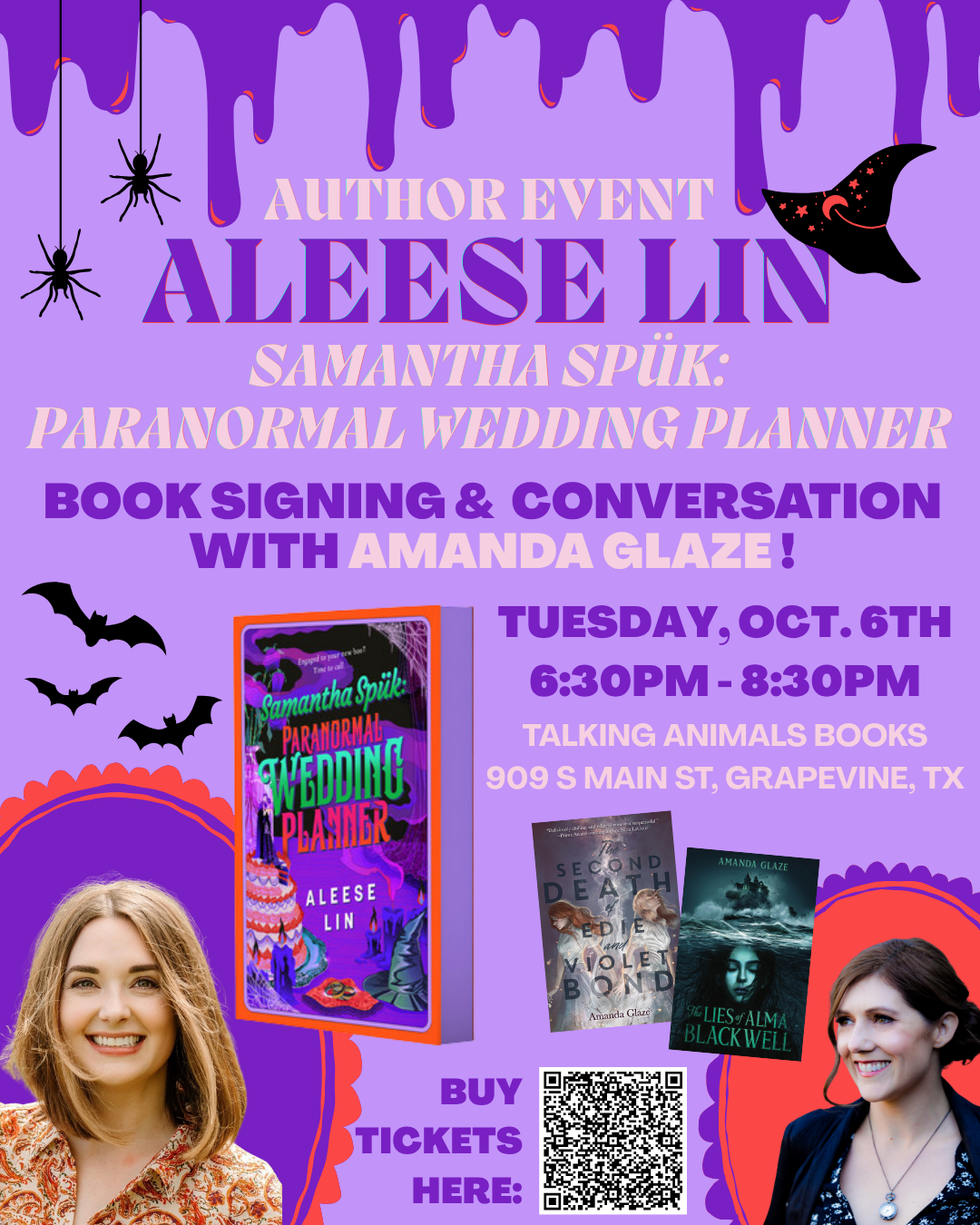 Author Event! Aleese Lin, Author of Samantha Spük: Paranormal Wedding Planner