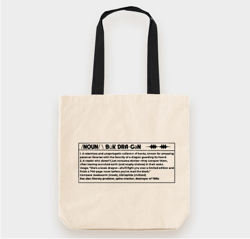 Tote Bag - Book Dragon TAB