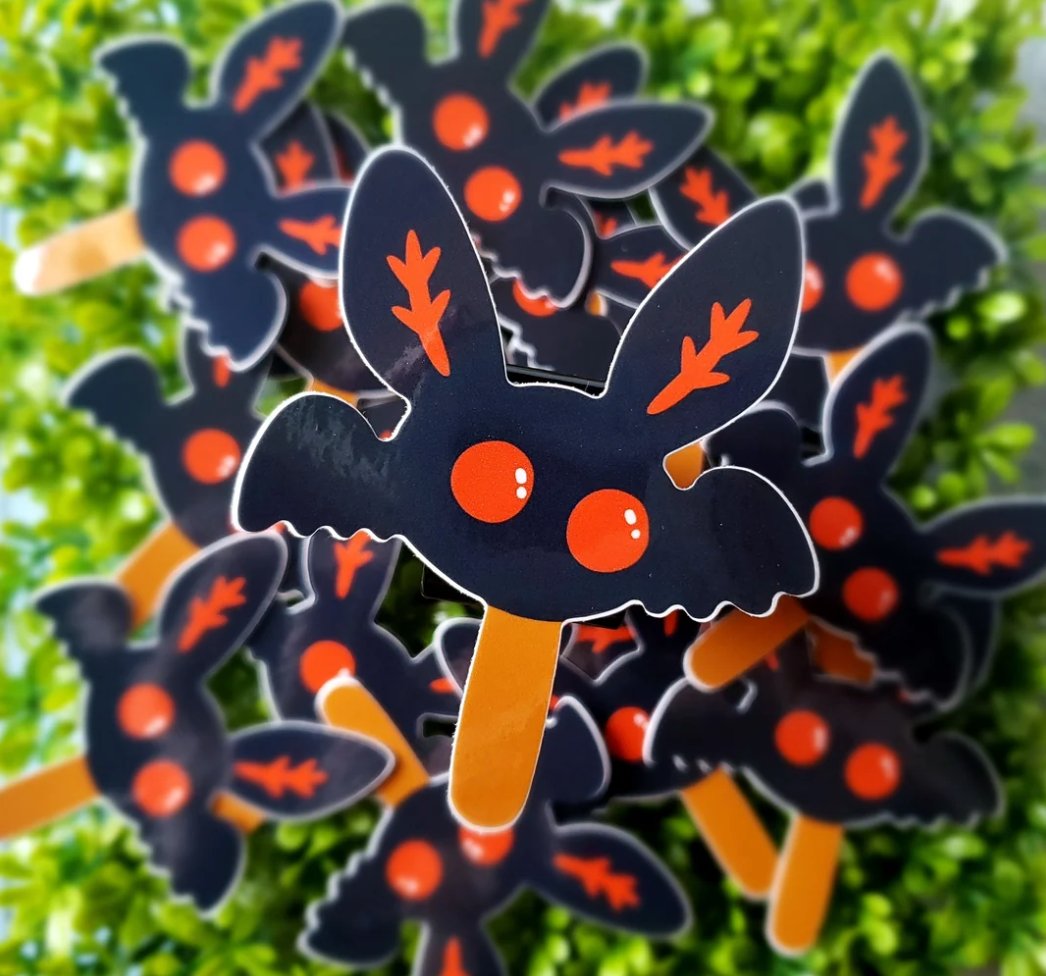 Mothman Popsicle Vinyl Sticker