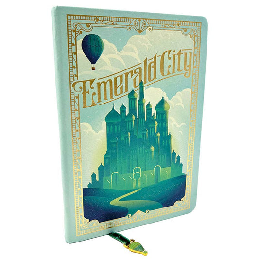 Journal - Wicked: Emerald City with Ribbon Charm
