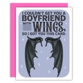 Greeting Card - Boyfriend With Wings