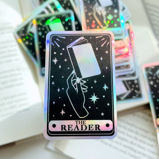 The Reader Holographic Sticker