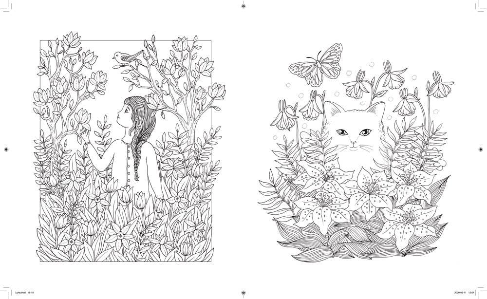 Coloring Book - Luna