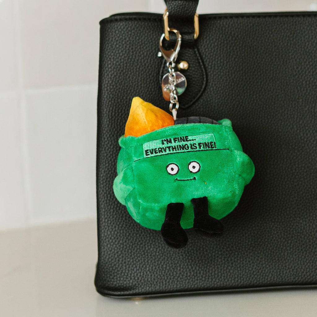Bag Charm - Dumpster Fire Plush