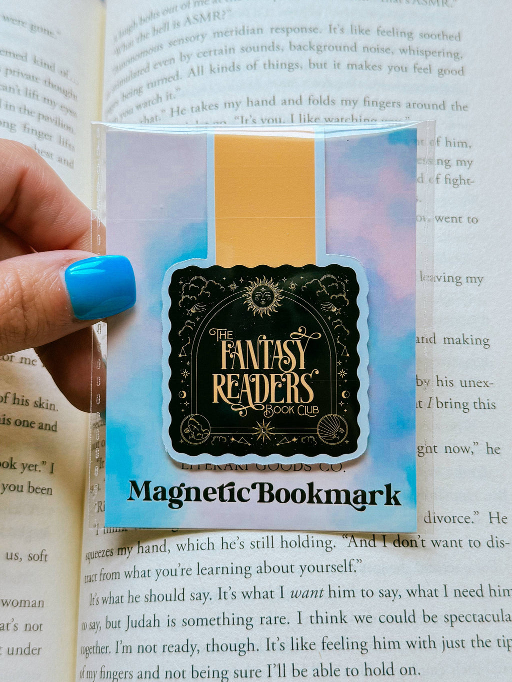 Magnetic Bookmark - Fantasy Reader
