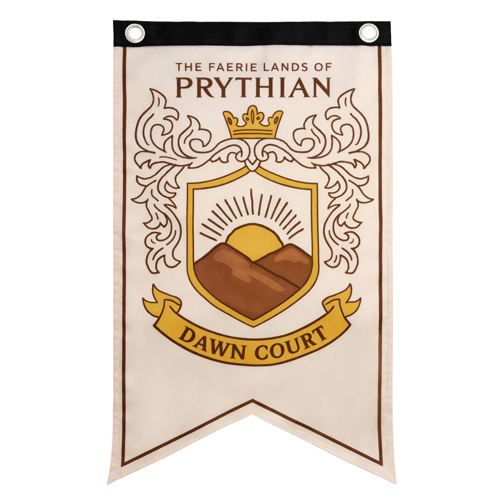 A Court of Thorns and Roses Banner Flag Set (12'' x 20'')