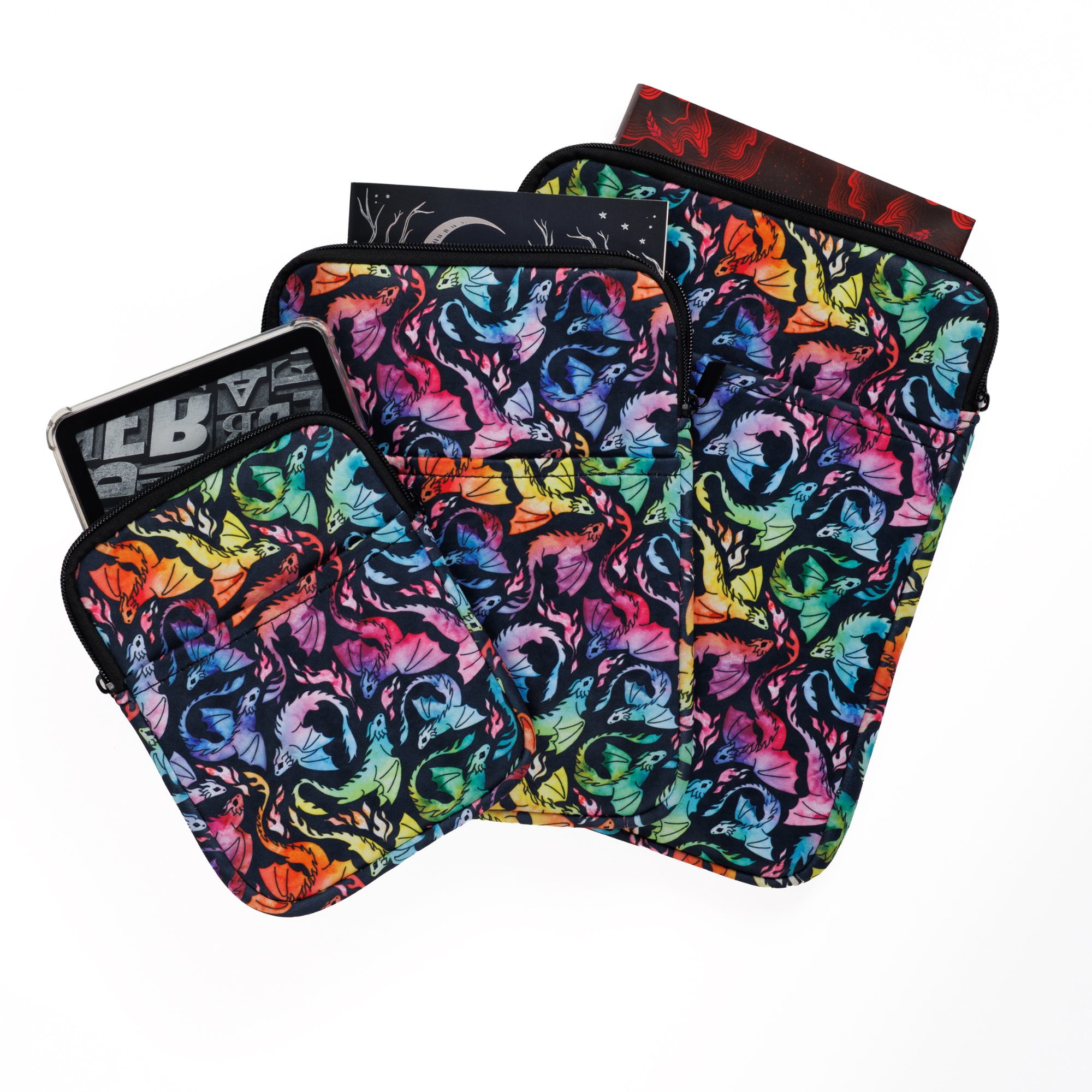 Pride Dragons Book Sleeve: Medium | Paperback
