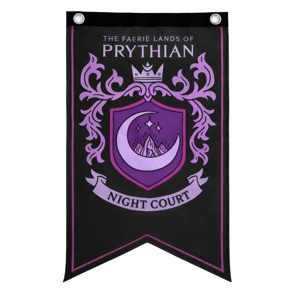 A Court of Thorns and Roses Banner Flag Set (12'' x 20'')