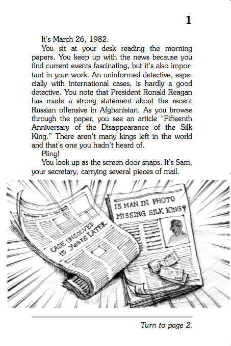 The Case Of The Silk King, Children's Book