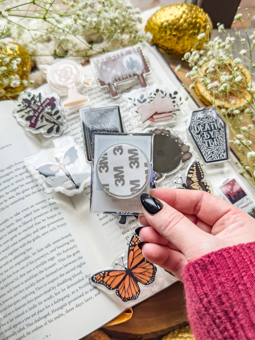 Kindle / Phone Grip - Throne of Glass You Do Not Yield