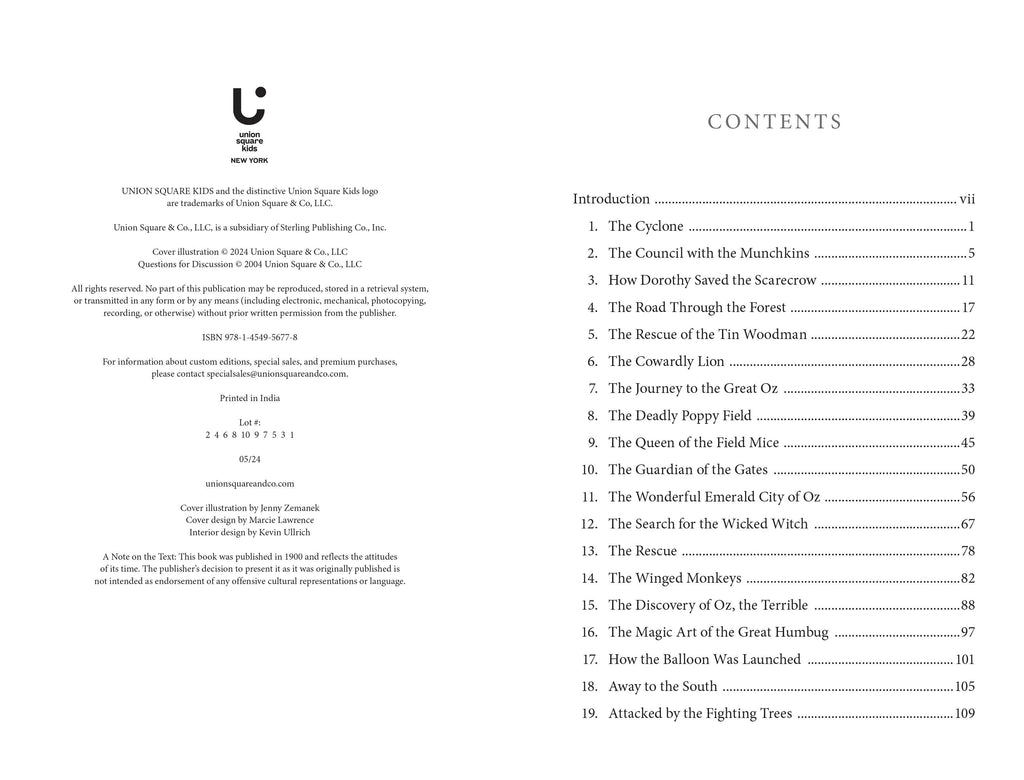 The Wonderful Wizard of Oz by L. Frank Baum