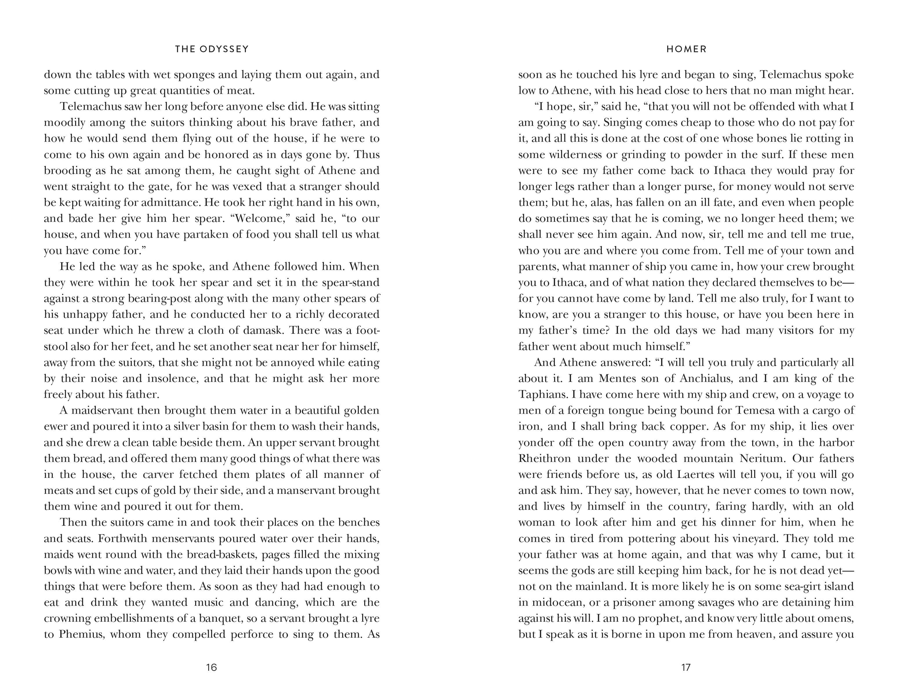 The Odyssey by Homer (Signature Clothbound Edition)