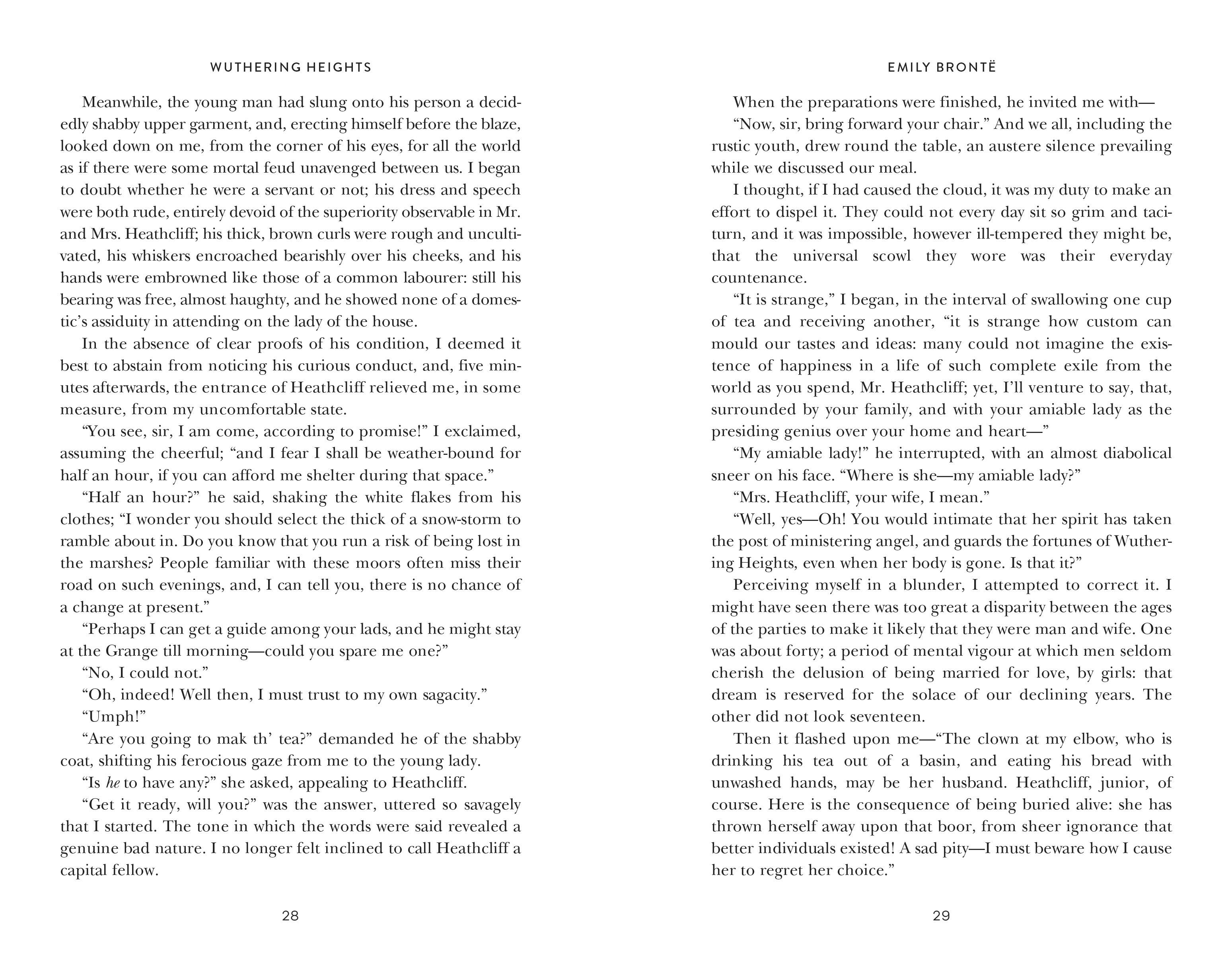 Wuthering Heights by Emily Brontë (Signature Clothbound Edition)