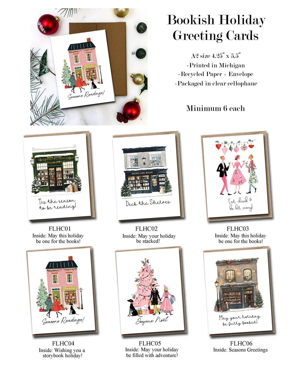 Greeting Card - Holiday Fully Booked