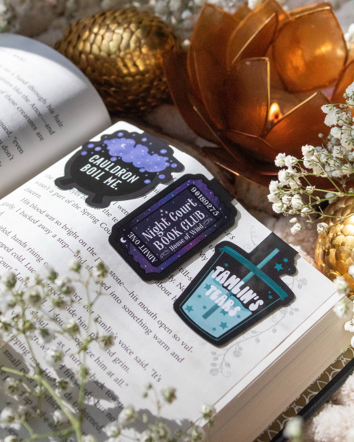 Magnetic Bookmark Set - ACOTAR - Set of 3