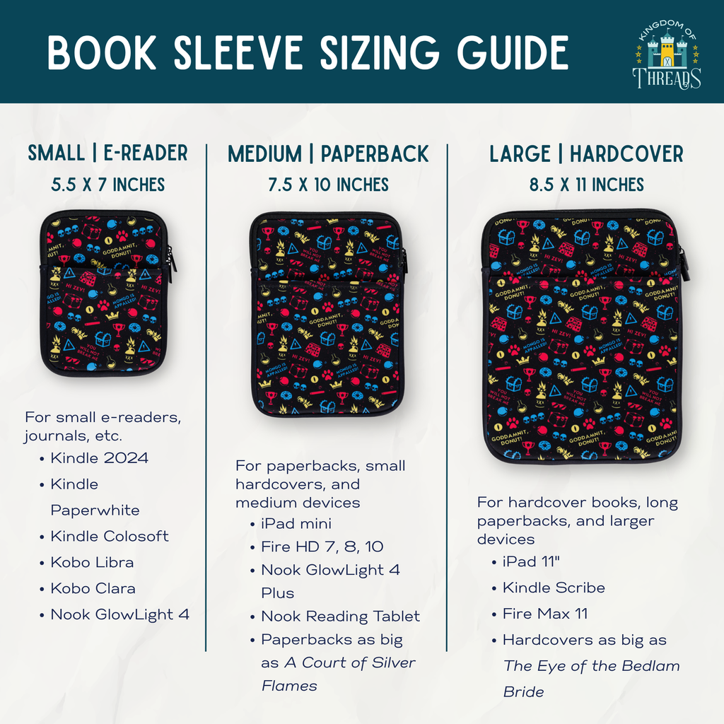 Pride Dragons Book Sleeve: Medium | Paperback
