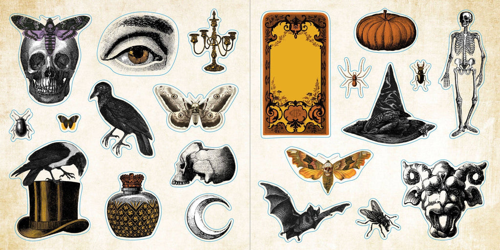 Sticker Book - Loads of Ephemera (580 stickers)