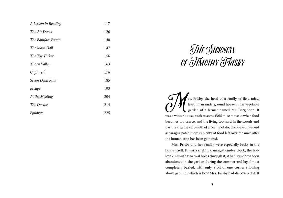 Mrs. Frisby and the Rats of Nimh (50th Anniversary Edition)