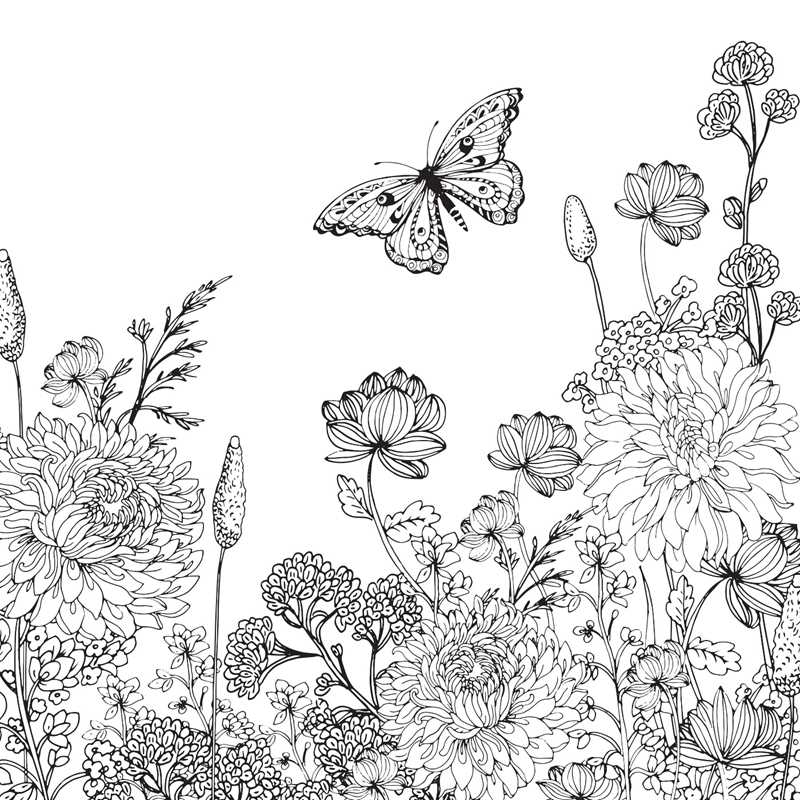 Coloring Book - Cottagecore