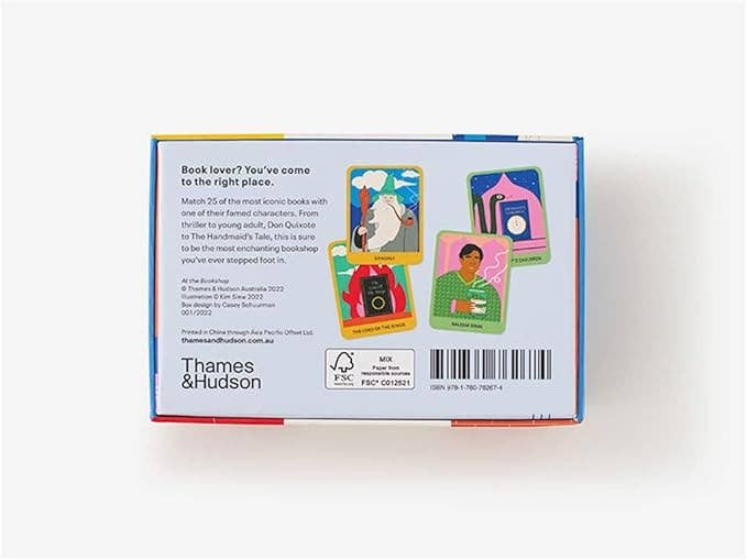 At The Bookshop: A Book Lover's Memory Game