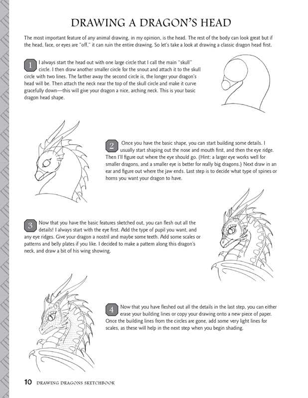 Sketchbook - Drawing Dragons