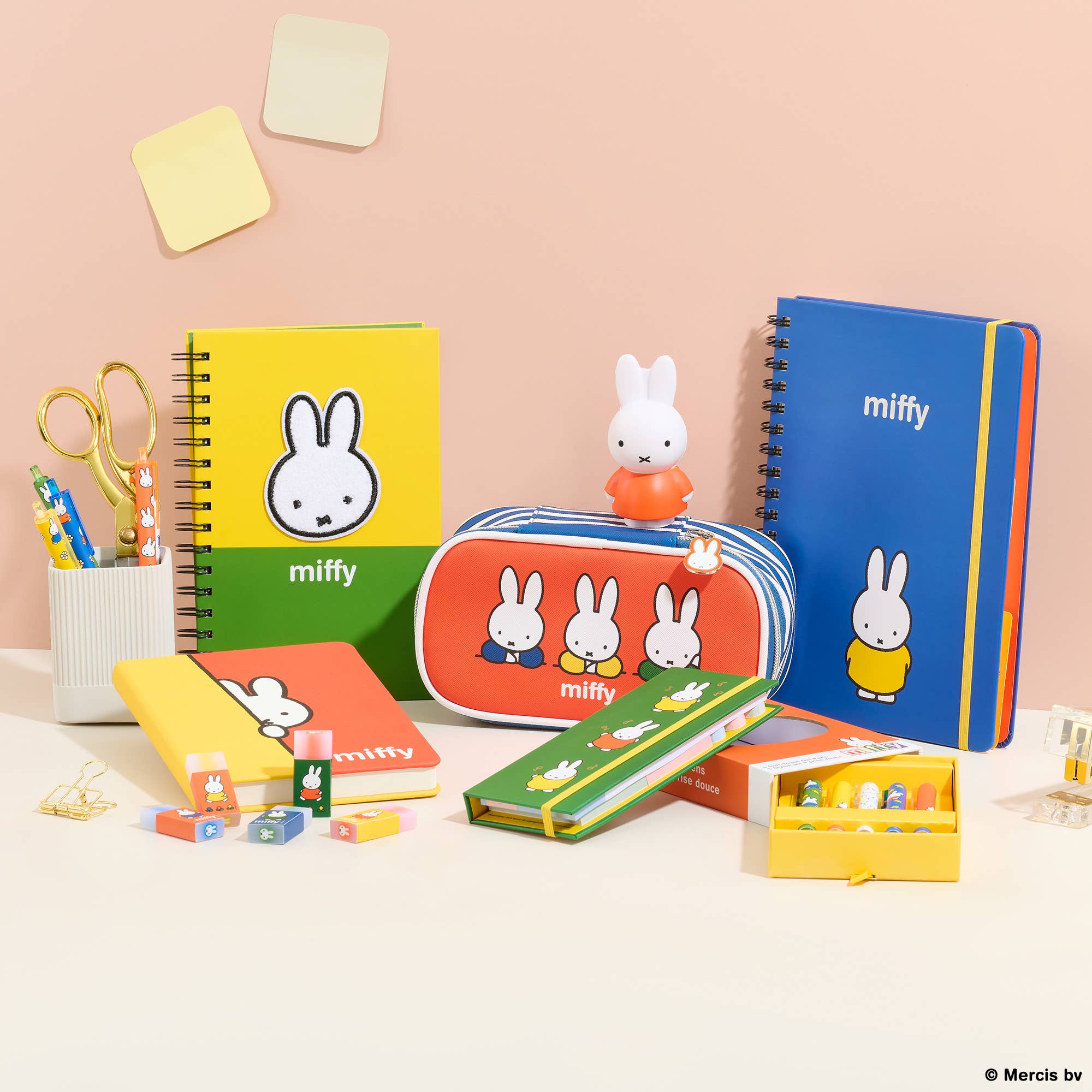 Hardcover Notebook with Enamel Bookmark Classic Miffy