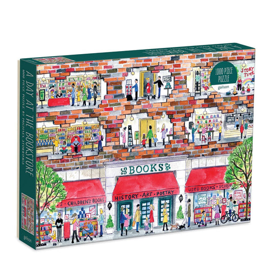Puzzle - Michael Storrings A Day at the Bookstore 1000 Piece
