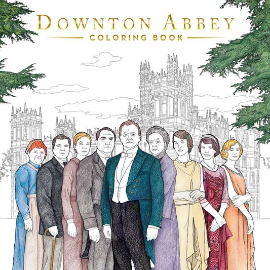 Coloring Book - Downton Abbey (Gold Foil Gift Edition)
