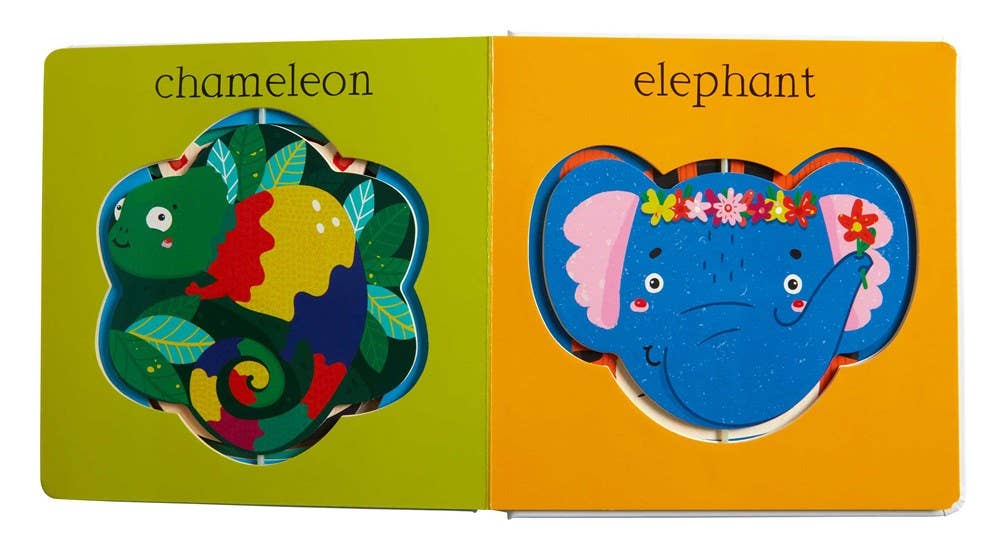 Twisters: Wild Animals (Matching Board Book)