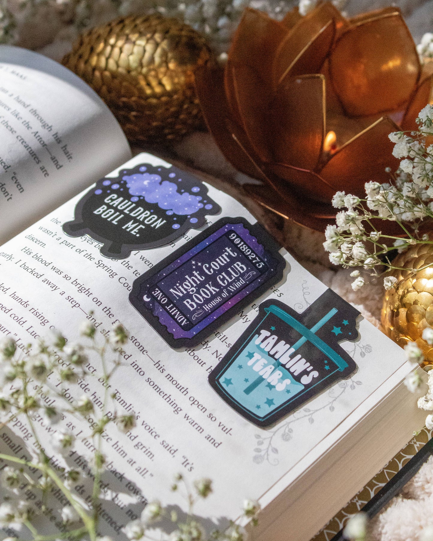 Magnetic Bookmark Set - ACOTAR - Set of 3