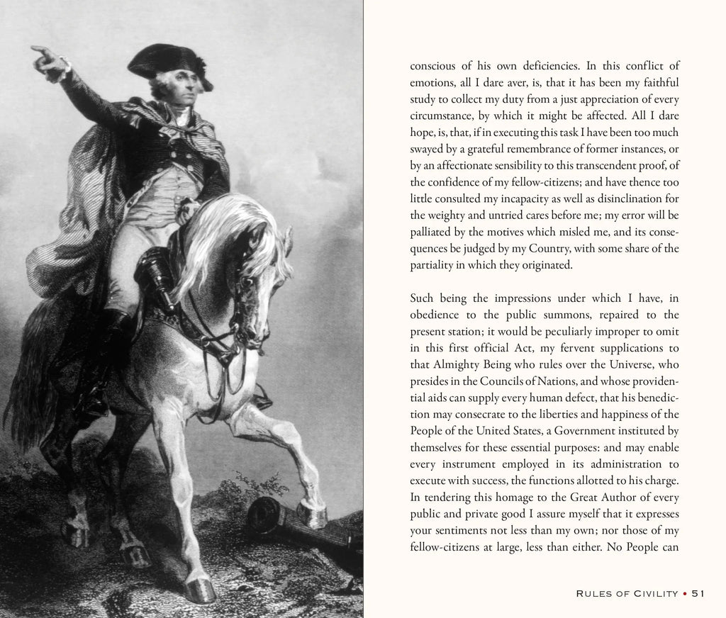 George Washington's Rules of Civility and Decent Behavior in Company and Conversation