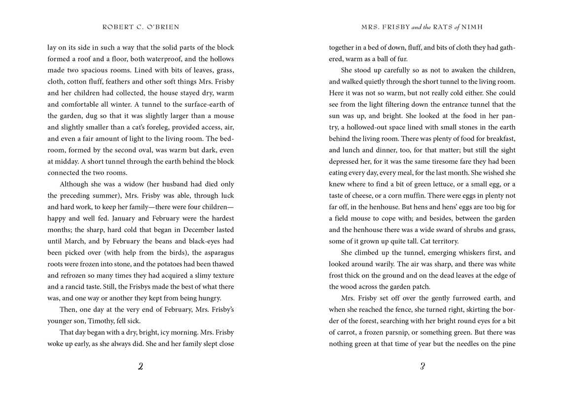 Mrs. Frisby and the Rats of Nimh (50th Anniversary Edition)