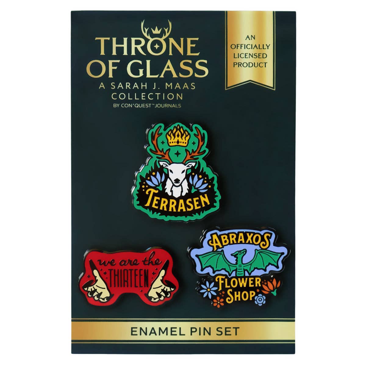 Pin Set - Throne of Glass - 3 Pack