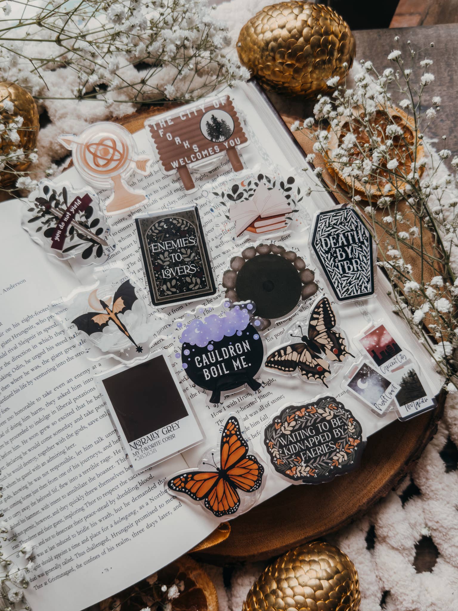 Kindle / Phone Grip - Shire Door