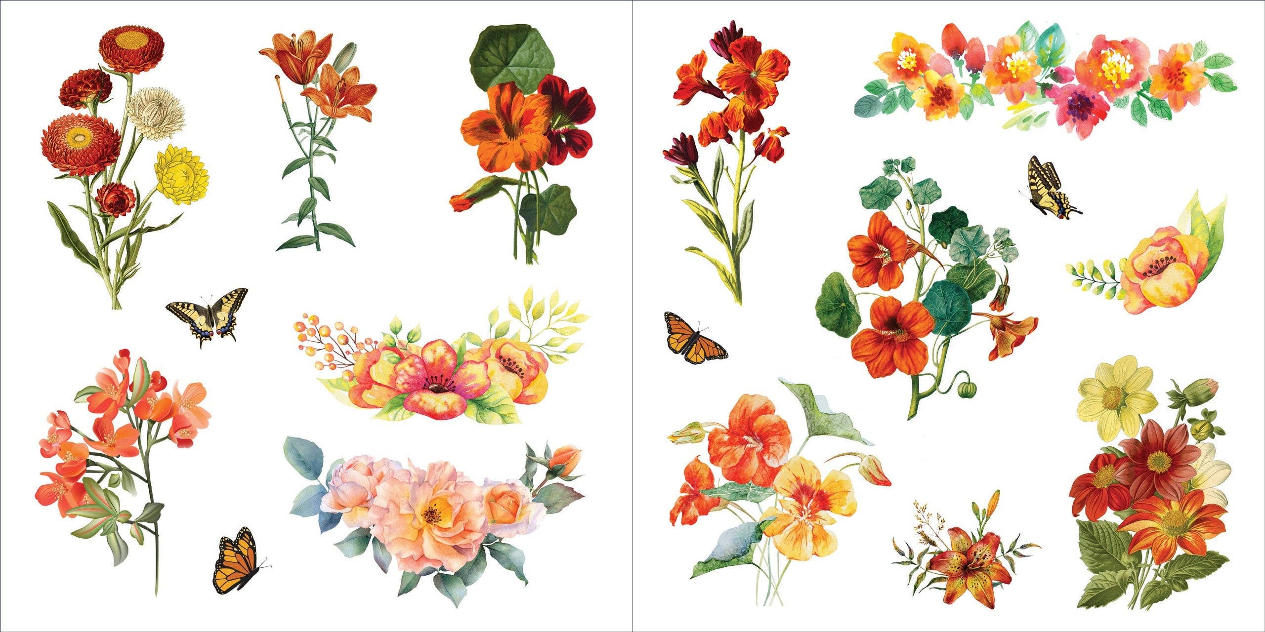 Sticker Book - Bunches of Botanicals (500 stickers)