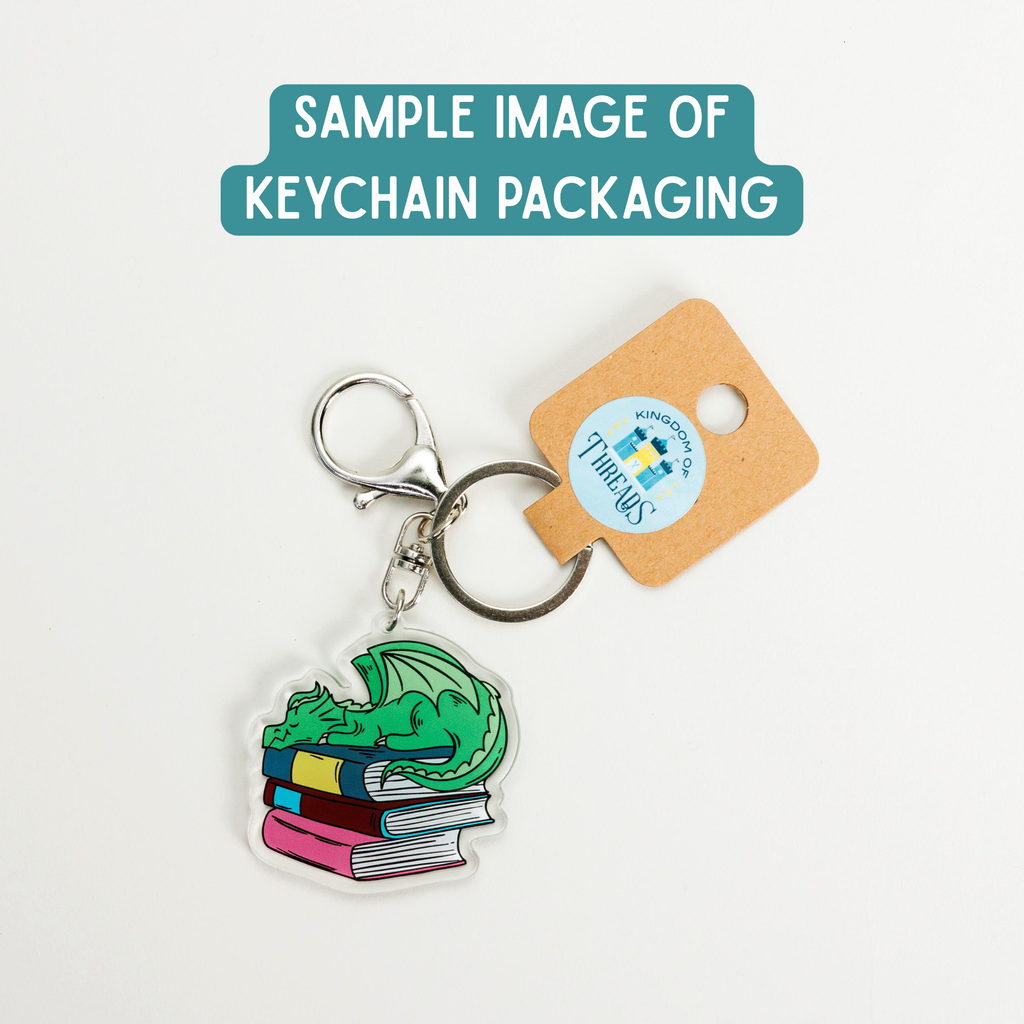 Read Banned Books Keychain