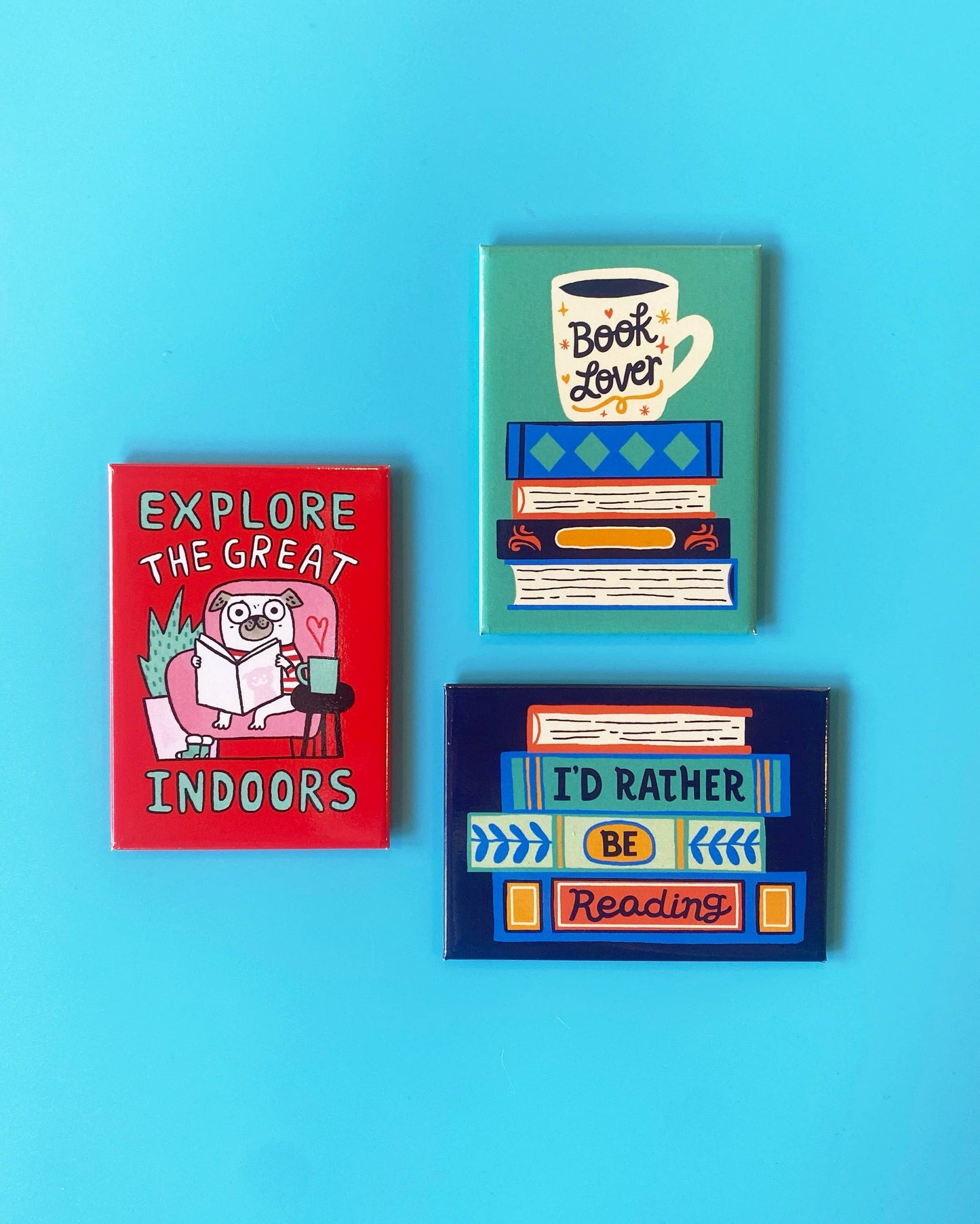 Explore the Great Indoors Rectangle Magnet