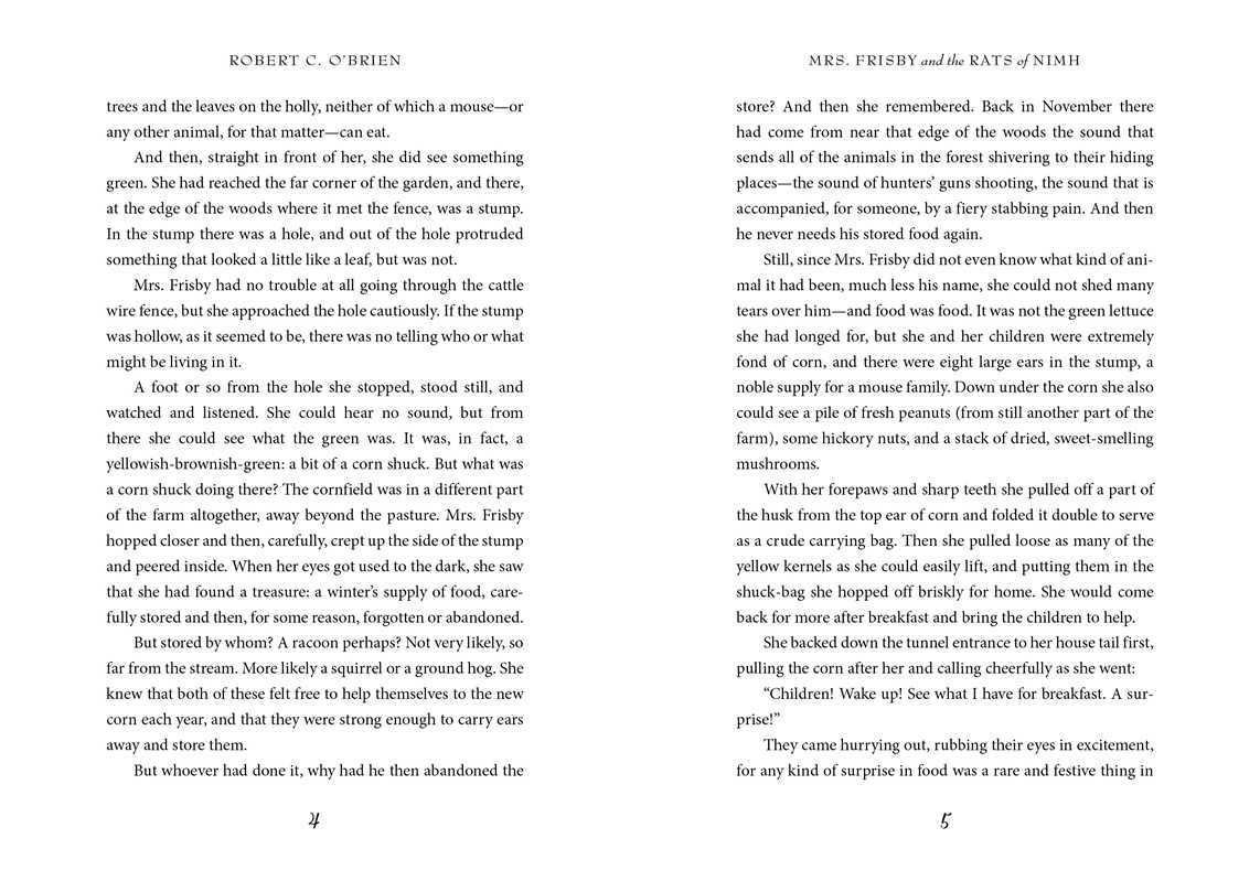 Mrs. Frisby and the Rats of Nimh (50th Anniversary Edition)