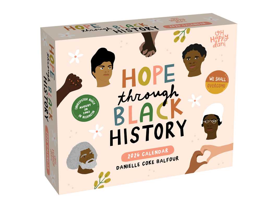 Hope Through Black History 2026 Day-to-Day Calendar by Danielle  Coke Balfour: Calendar; 640 pages / English
