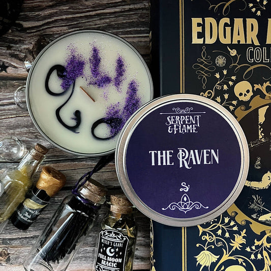 Candle - The Raven, Elderberry Bourbon Sugar: 6.5 oz