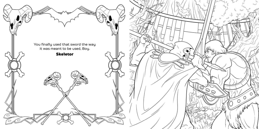 Coloring Book - Masters of the Universe: Revelation