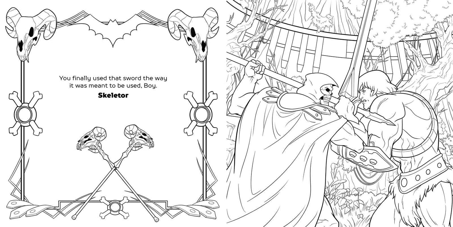 Coloring Book - Masters of the Universe: Revelation