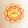 Lover Of All Things Vintage Sticker